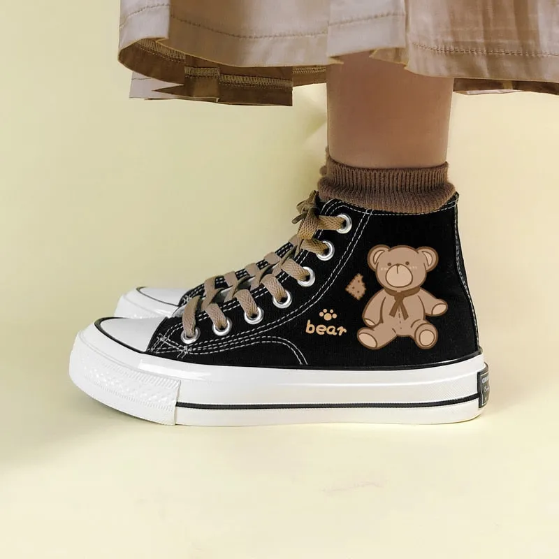 Teddy Bear Hi Tops