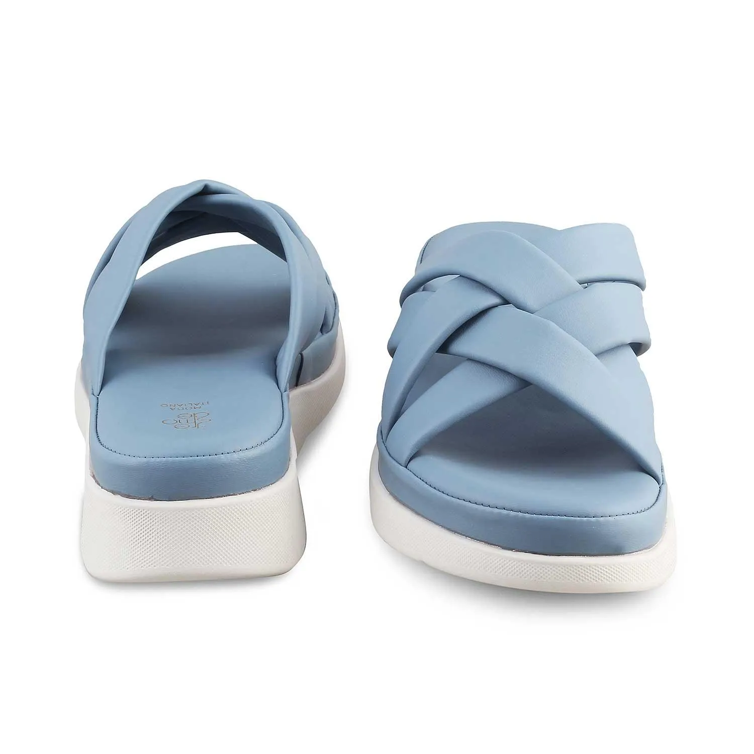 The Bree Blue Women's Casual Wedges Tresmode