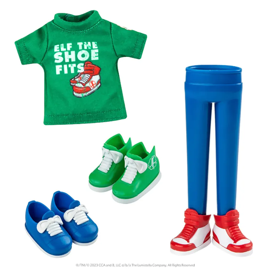 The Elf on the Shelf MagiFreez Cool Kicks Sneaker Trio