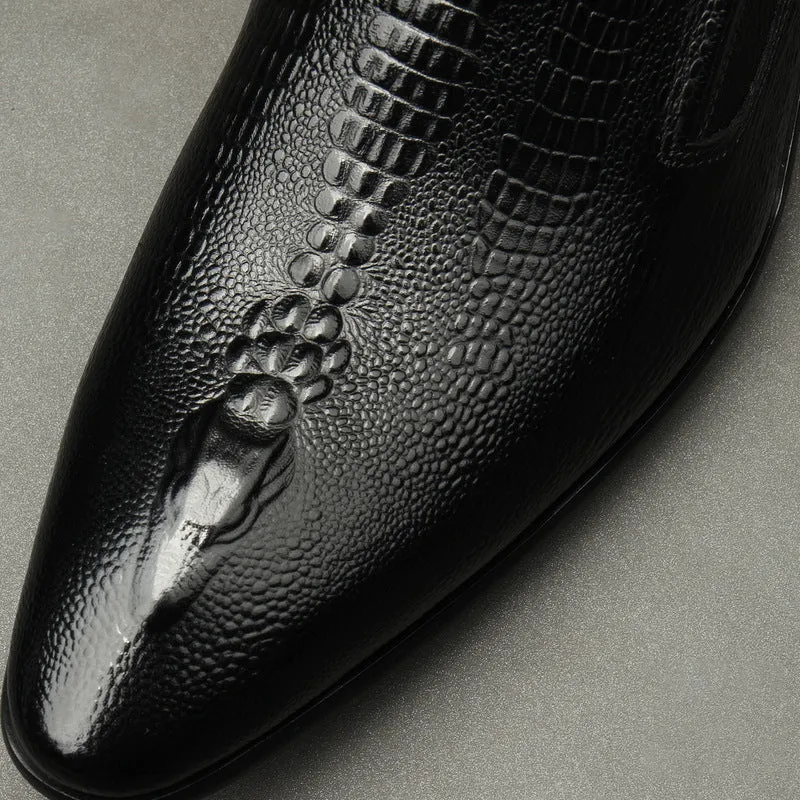 The Scudo - Genuine Leather Loafers For Men. Unique design