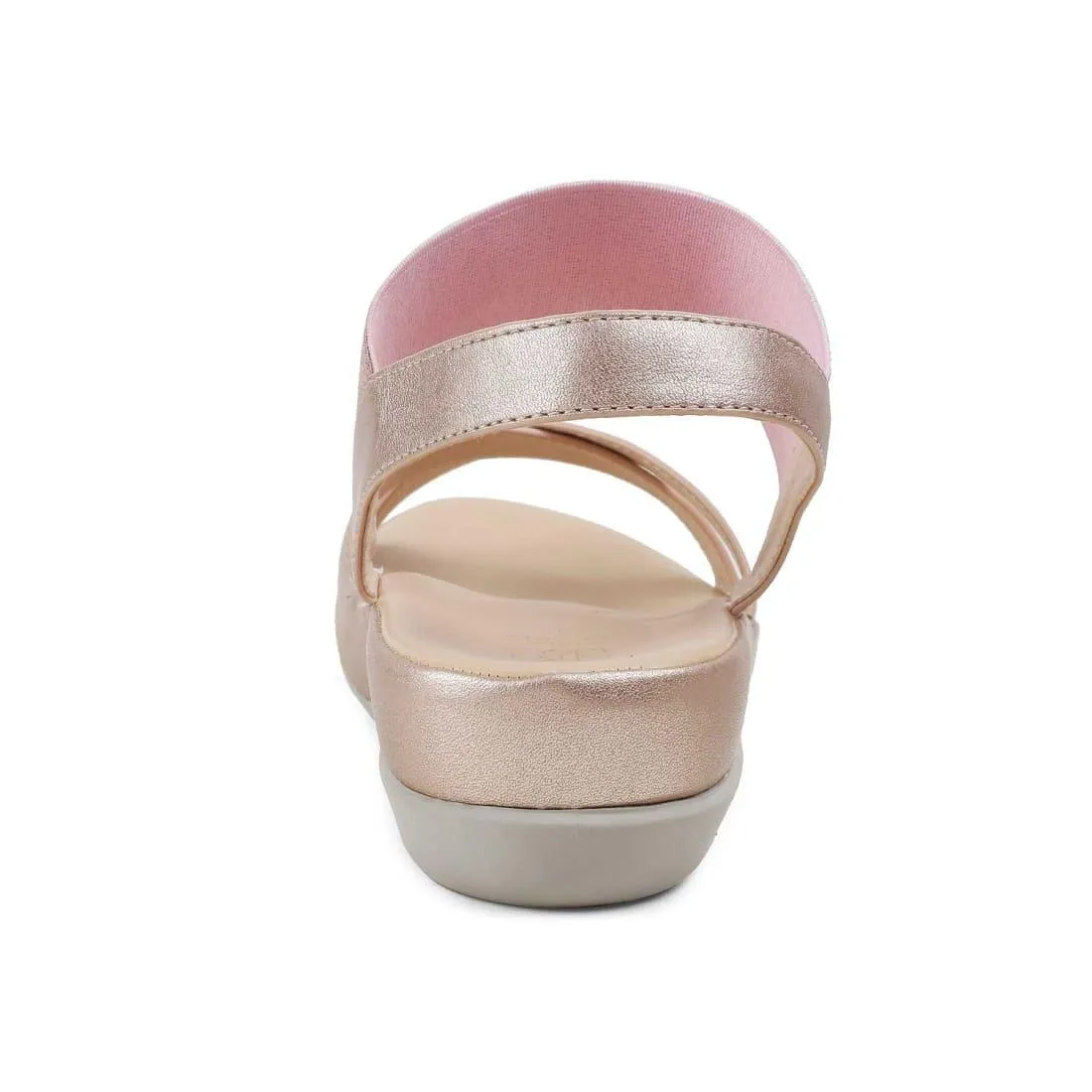 The Southee Champagne Women's Casual Wedge Sandals Tresmode