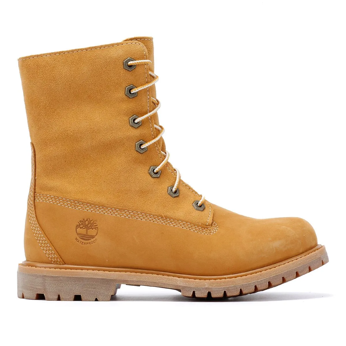 Timberland Warm Lined Waterproof Leather Women's Wheat Boots