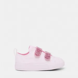 Toddler Chuck Taylor Shine Through 2V Low - Sunrise Pink & White