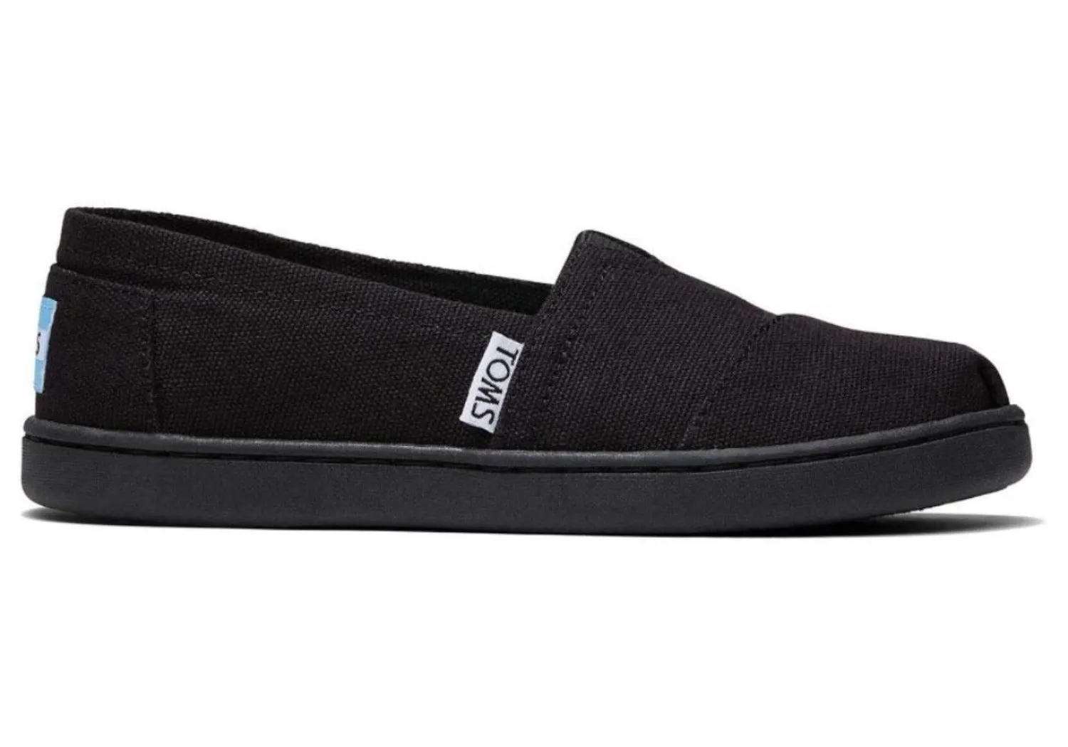 Toms Slip On Kids Shoe | black