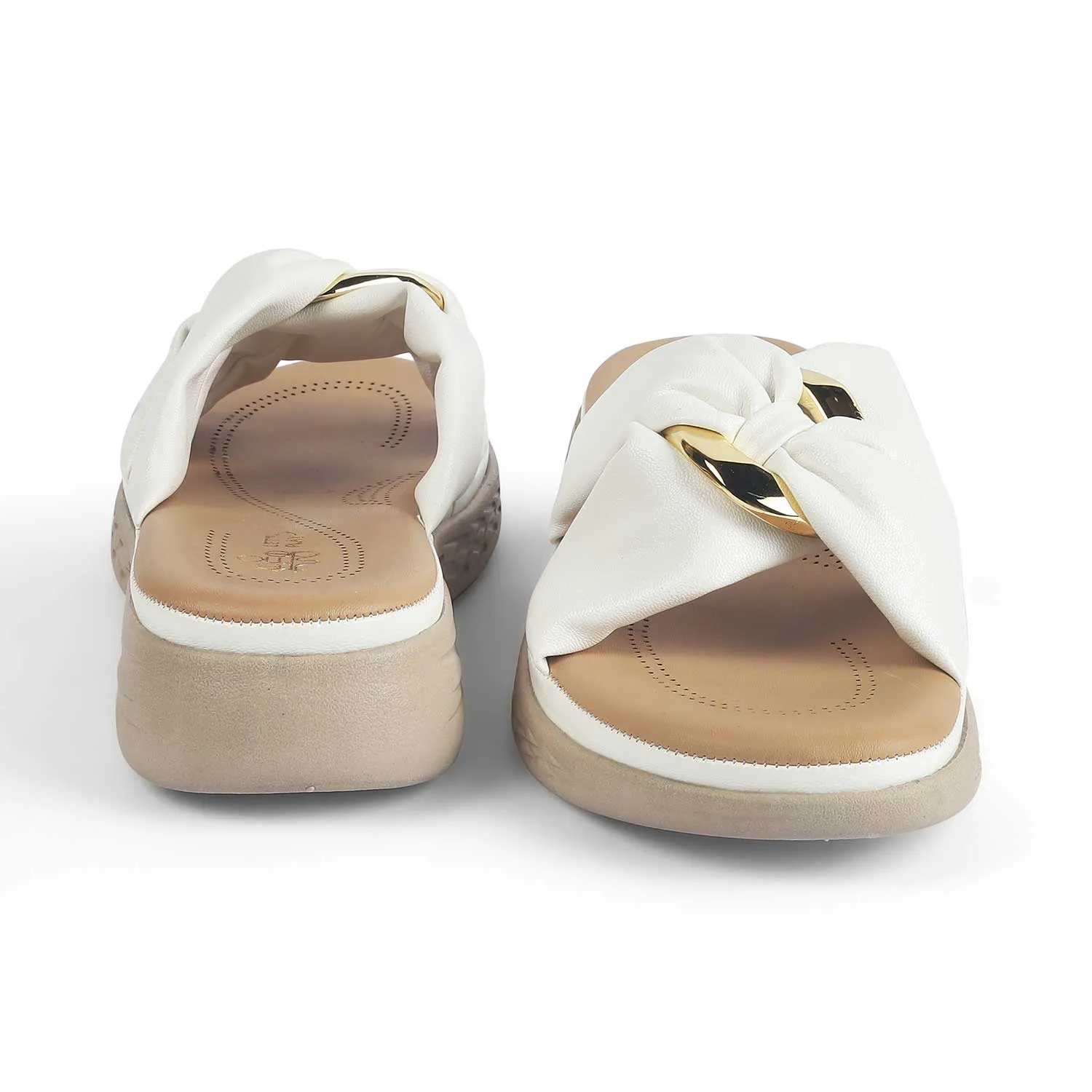 Tresmode Has White Women's Casual Wedge Sandals