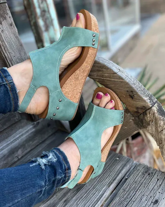 Turquoise Wedges