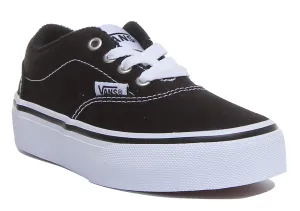 Vans Doheny Kids In Black White