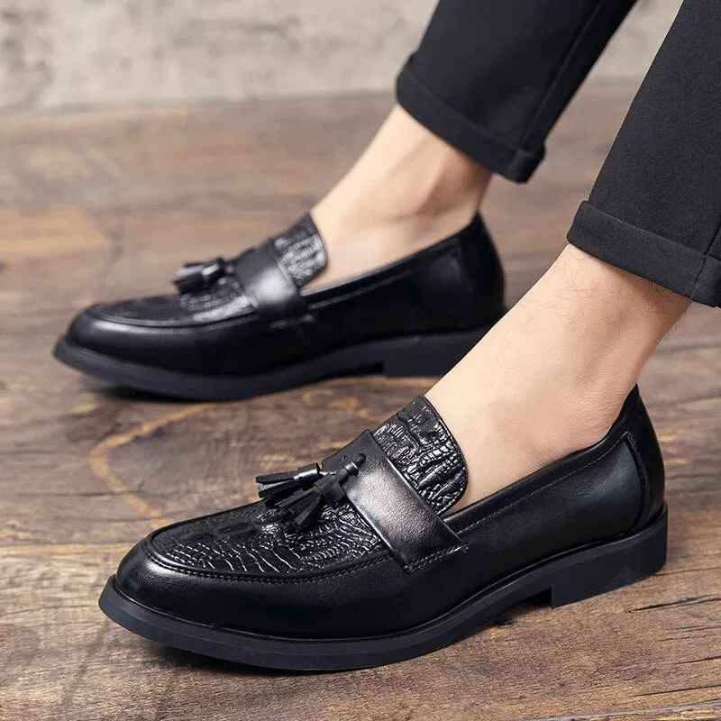 Volcanissimo 2 - Tassel Loafers  loafers for men (crocodile pattern)