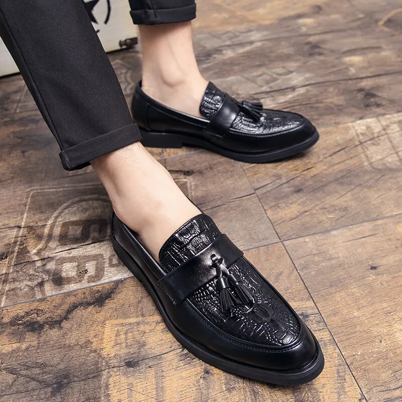 Volcanissimo 2 - Tassel Loafers  loafers for men (crocodile pattern)