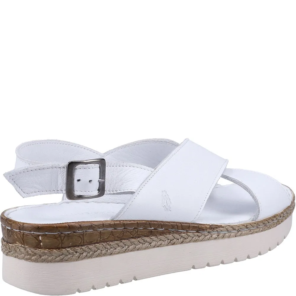 White Saphira Crossover Wedges