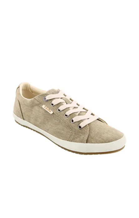 Womens Taos Star Khaki Wash Canvas